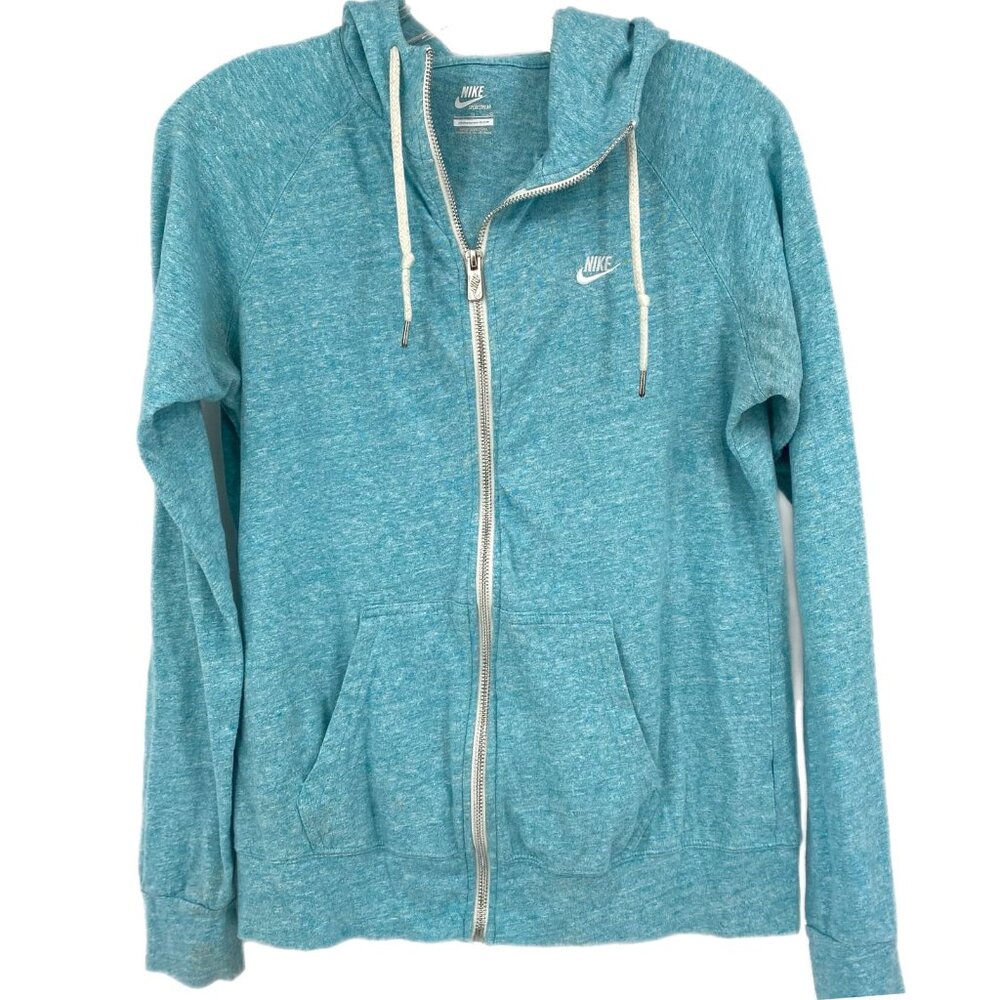 Nike Blue Zip Basic Jacket | Size L - image 1